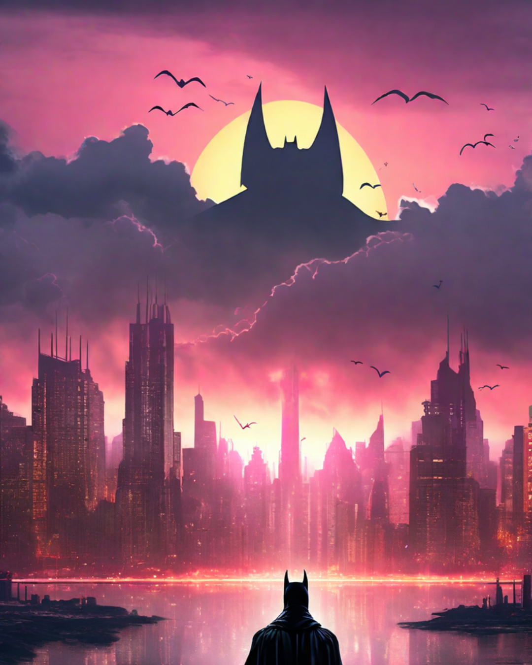 AI Concept Batman Futuristic & Gotham City (2)