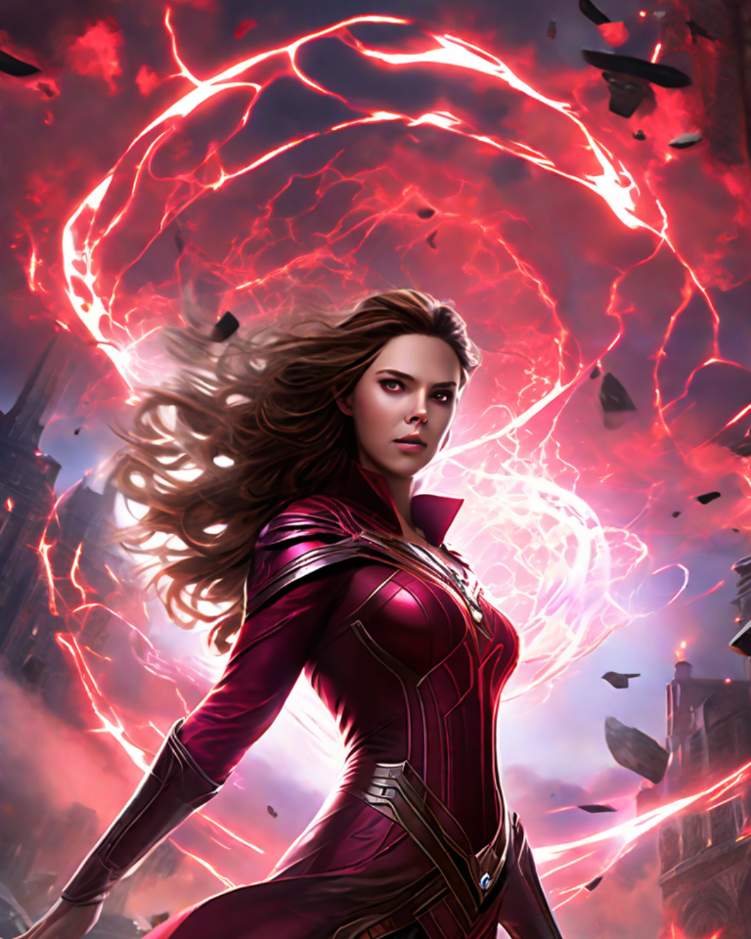 AI Concept scarlet witch
