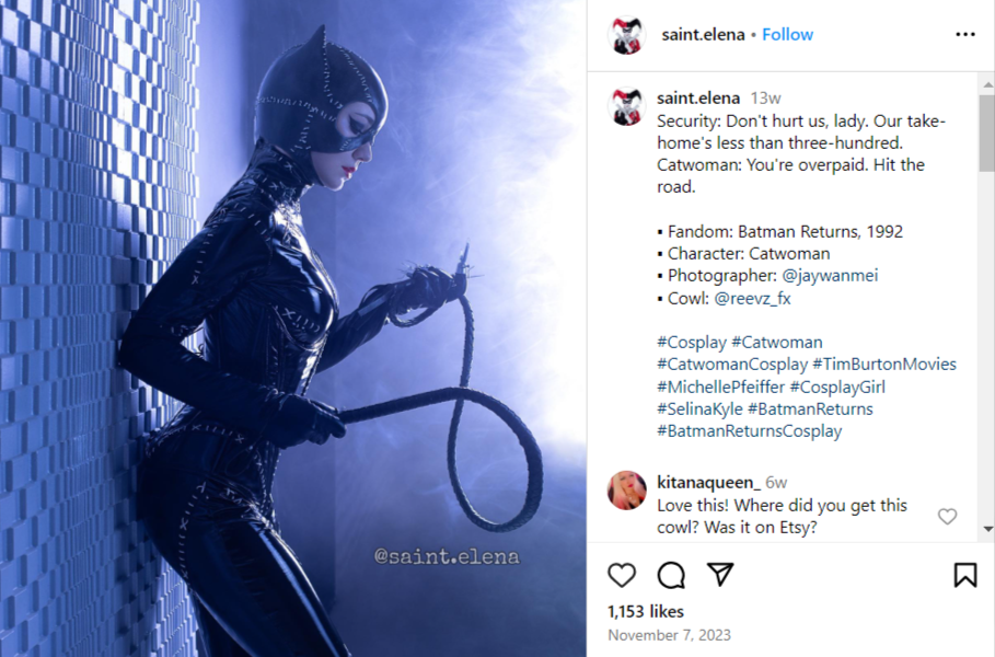 Elena St.'s Dark Alley Catwoman